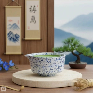 Set de regalo: matcha japonés premium + matchawan + accesorios de bambú