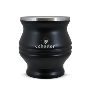 TermoColador – vaso térmico para yerba mate – 190 ml (negro)