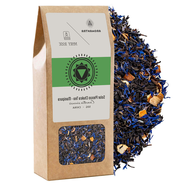 Set para Chakra Manipura: té de chakra + piedra mágica