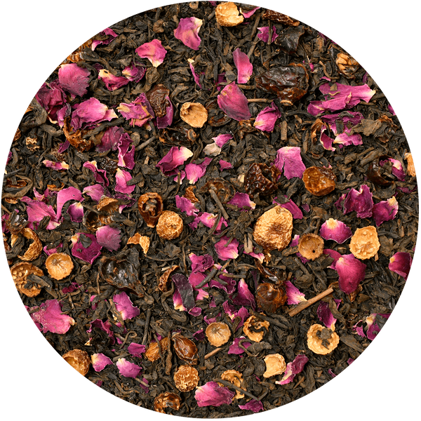Mary Rose - Pu-erh Rosa té en lata - 50 g