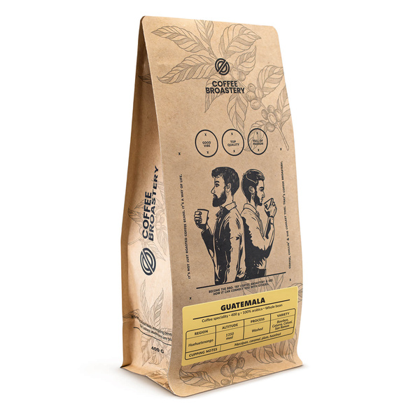 Bro Coffee Roastery - Café arábica en grano Guatemala Peña Roja Speciality 400 g
