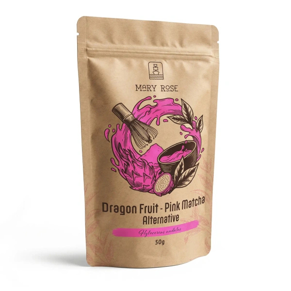 Mary Rose – Pink Matcha Alternative – Fruta del dragón (en polvo) 50 g