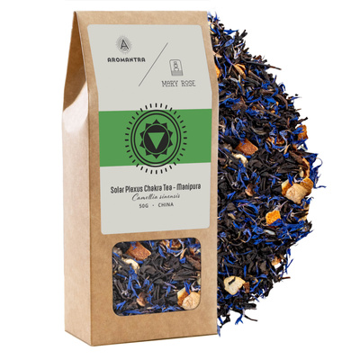 Aromantra x Mary Rose – Té Chakra Manipura (té negro) 50 g