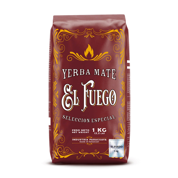 Set de Yerba Mate Elaborada: El Fuego 1kg + Cruz de Malta 1kg