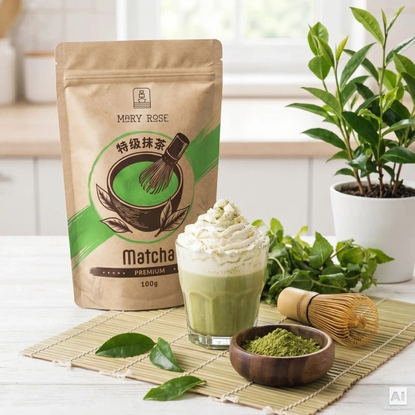 Mary Rose – Té verde Matcha chino Premium 100 g