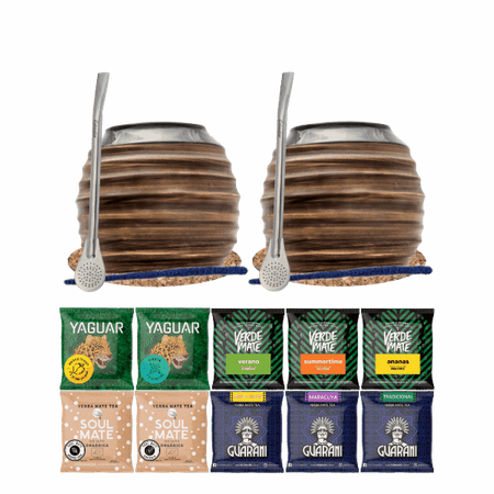Yerba mate set 10 x 50g