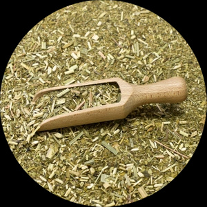 Yerbera – Lata metálica + Guarani Menta Limón 0,5 kg