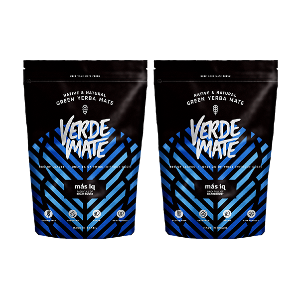Yerba Mate Verde Mate Green Mas IQ 2x 500g = 1kg