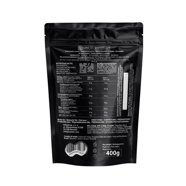 Nustino - Mantequilla de maní en polvo - 2 x 400 g