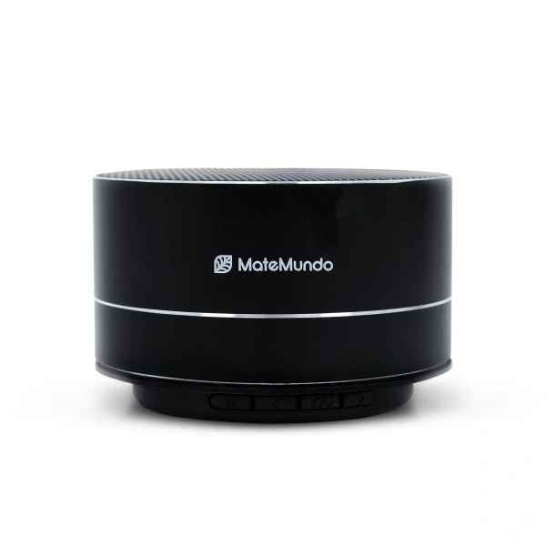 Altavoz con el logotipo de MateMundo