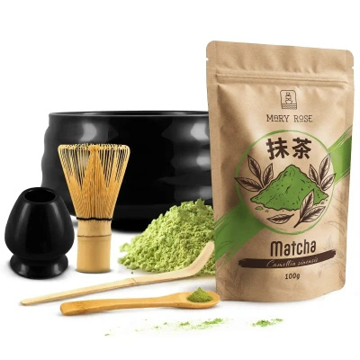 Juego para preparar té matcha