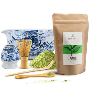 Juego para preparar té matcha