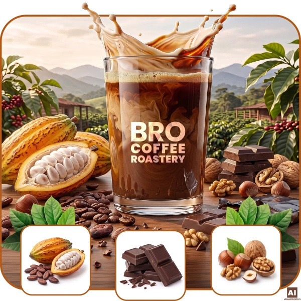 Bro Coffee Roastery – Café en grano Crema Tango 1 kg