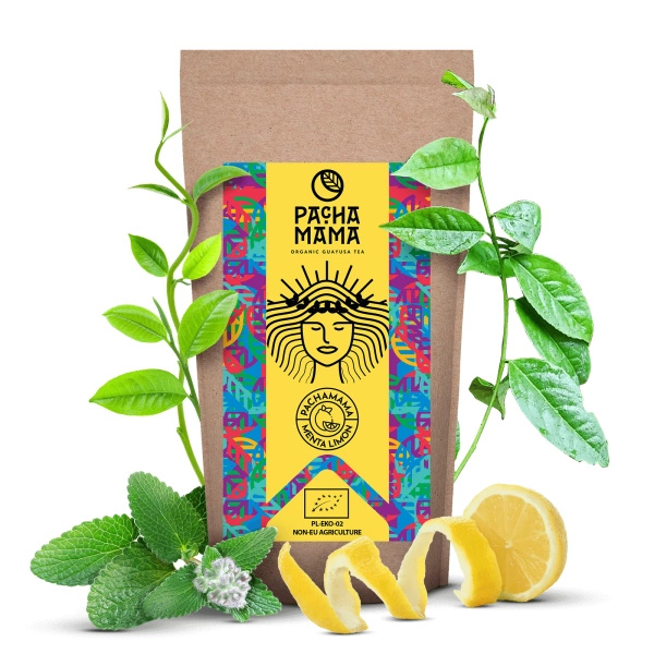 Guayusa Pachamama Menta Limón – orgánica – 250g