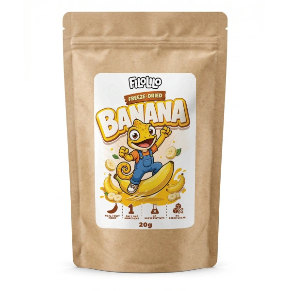 FiloLilo – Bananas liofilizadas (rodajas) 20 g