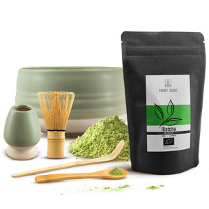 Set PREMIUM para preparar té matcha: matcha BIO japonesa 30g + accesorios