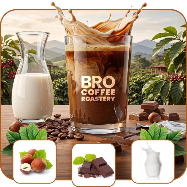 Bro Coffee Roastery – Café arábica en grano Brazil Samba Premium 1 kg