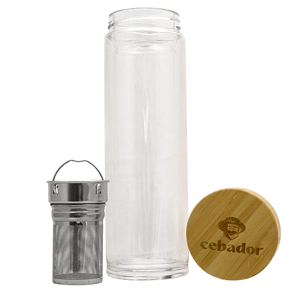 Mate to Go - termo de vidrio con infusor - 300 ml