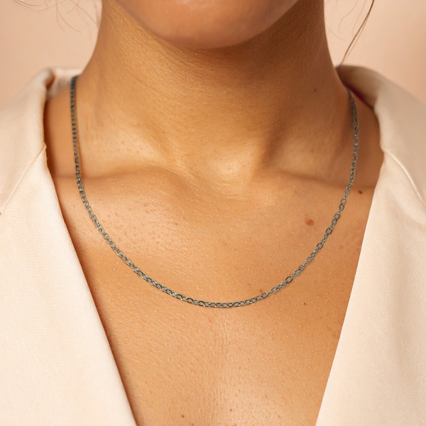 Cadena de acero inoxidable – plateada