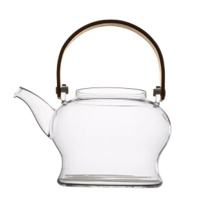 Tetera de cristal con cafetera Flor 600 ml