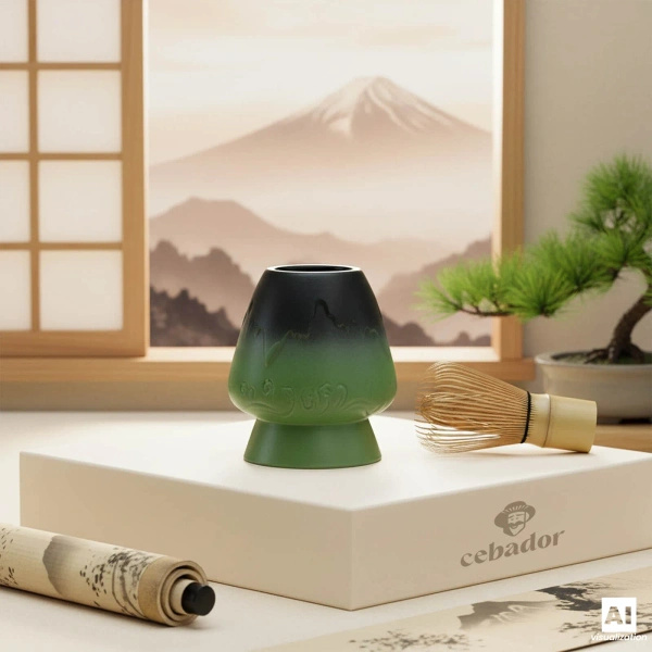Juego para preparar té matcha