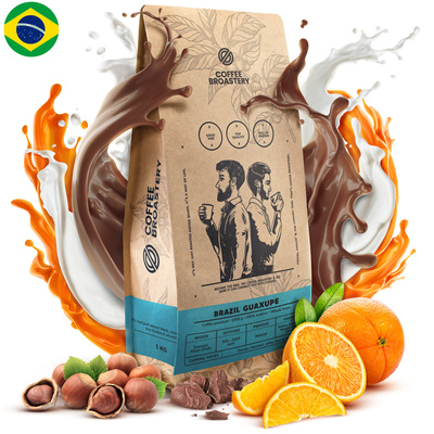 Bro Coffee Roastery - Café arábica en grano Brazil Guaxupe Premium 1 kg