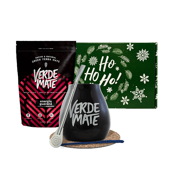 Set de regalo de Yerba Mate Verde Mate Energia 0,5kg