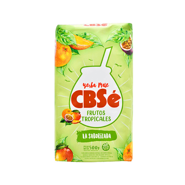 Set de Yerba Mate 2 x CBSe Energia Guarana Frutos Tropicales 0,5kg