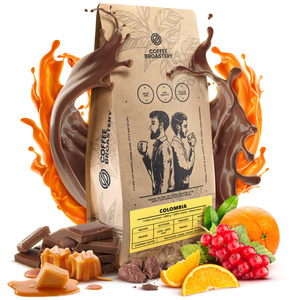 Bro Coffee Roastery - Café arábica en grano Colombia Medellin Premium 1 kg