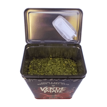 Yerbera – lata con Verde Mate Green Organica Energia Guarana 0,5kg 