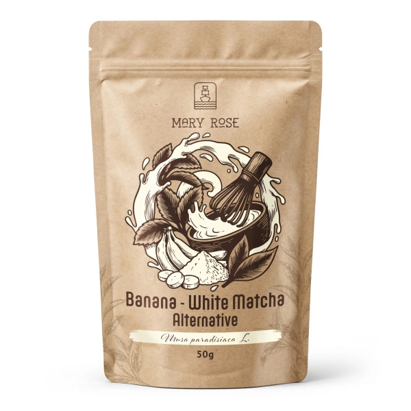 Mary Rose – White Matcha Alternative – Banana (en polvo) 50 g