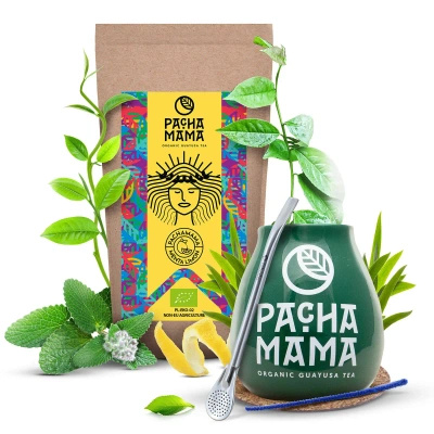 Set de Guayusa Pachamama 100g