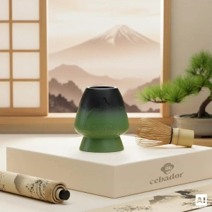 Juego para preparar té matcha