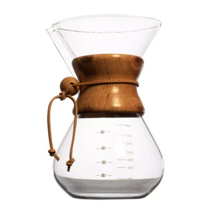 Cafetera estilo Chemex de 800 ml + filtro reutilizable