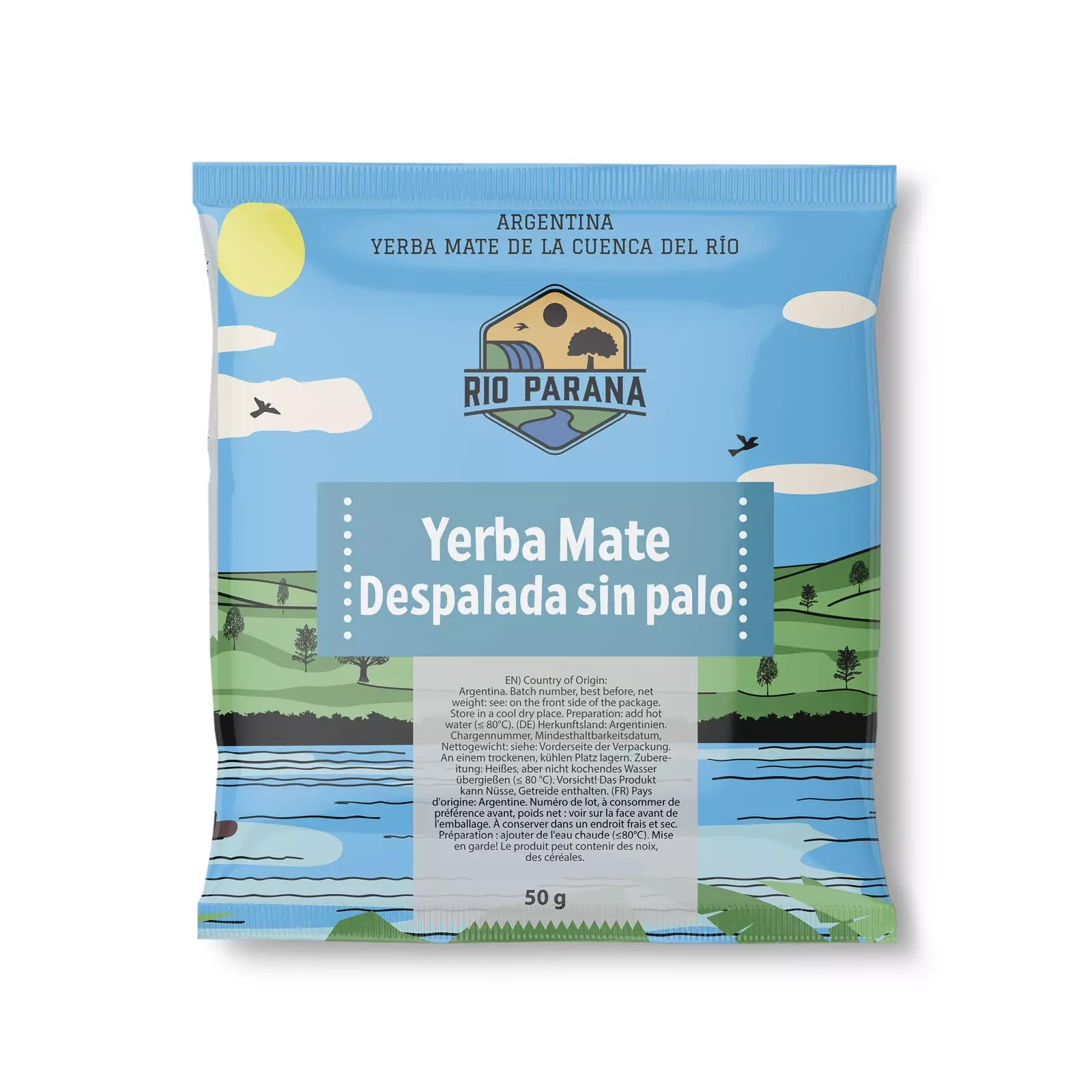 Rio Parana Despalada sin Palo – packaging