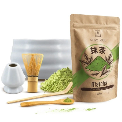 Juego para preparar té matcha