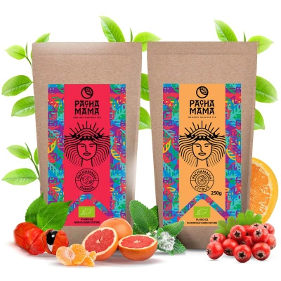 Set de inicio de Guayusa Pachamama 2x250g