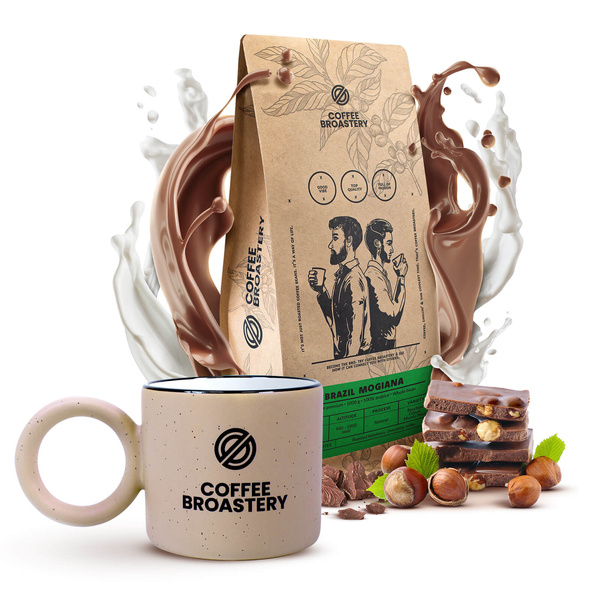 Set Coffee Broastery: café Brazil Mogiana + taza