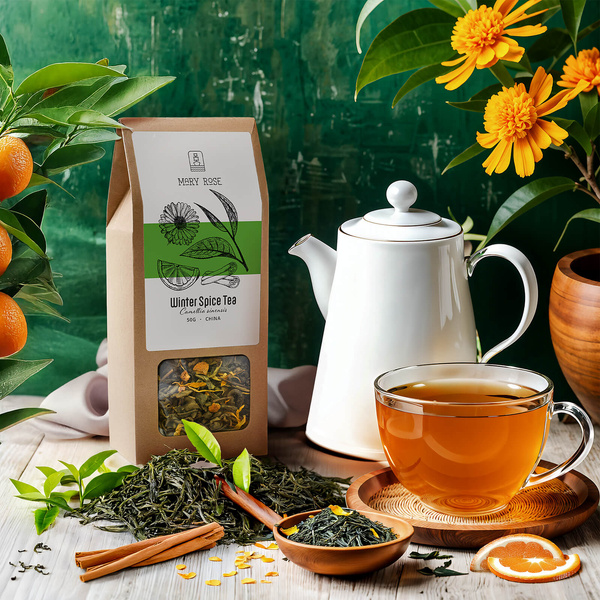 Mary Rose - Winter Spice Té - 50 g