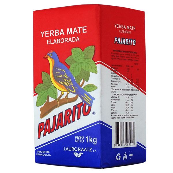 Set de Yerba Mate Elaborada: 2x Guarani + 1x Pajarito