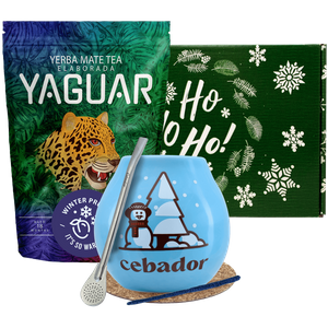 Set de regalo de invierno Yerba Mate Yaguar Winter Prune 0,5kg
