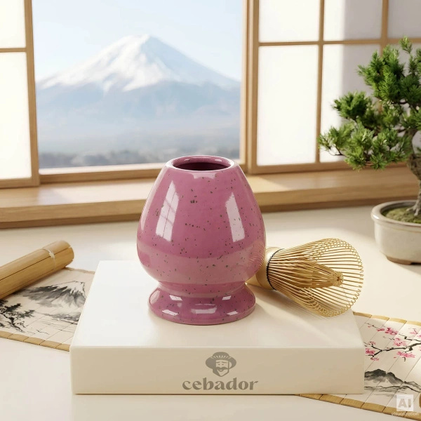 Set de regalo: matcha japonés premium + matchawan + accesorios de bambú