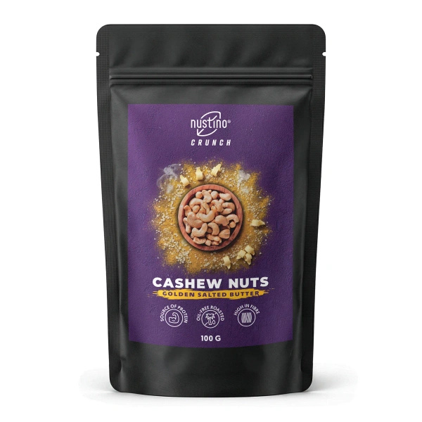 Nustino Crunch – Anacardos tostados – Golden Salted Butter 100 g