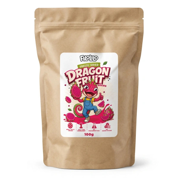 FiloLilo – Pitaya liofilizada (rodajas) 100 g