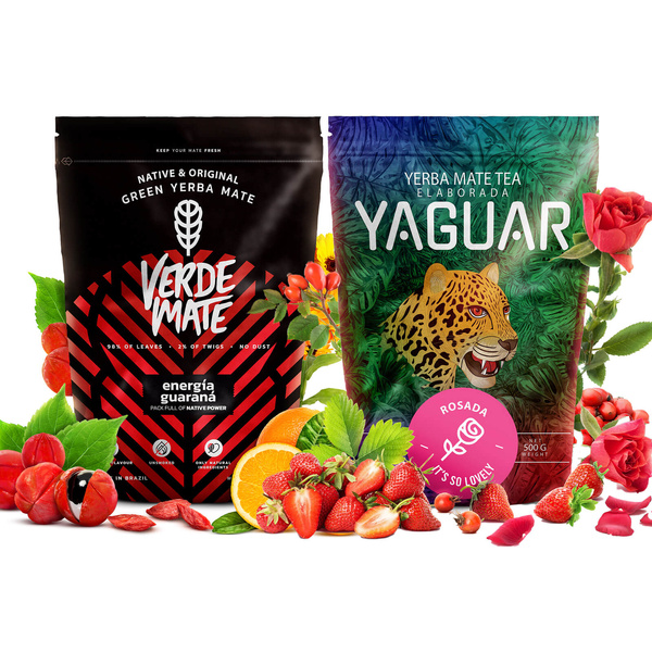 Juego de Yerba Verde Mate Green 3x500g