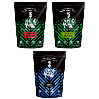Verde Mate Green - varios sabores 3 x 500 g