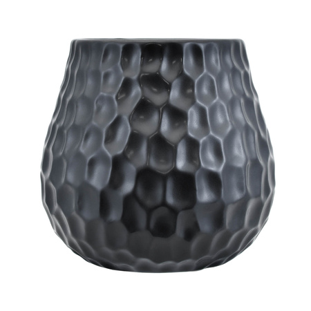 Calabaza de cerámica - "Panal" 400 ml oscuro