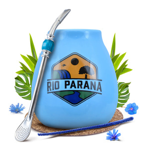 Yerba Mate set de inicio Calabaza + Bombilla