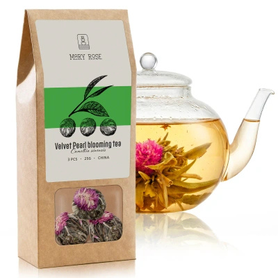 Mary Rose – Té floreciente Velvet Pearl (3 unidades)