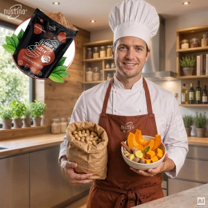 Nustino – Mantequilla de cacahuete en polvo – Pumpkin Spice (sin azúcar añadido) 400 g